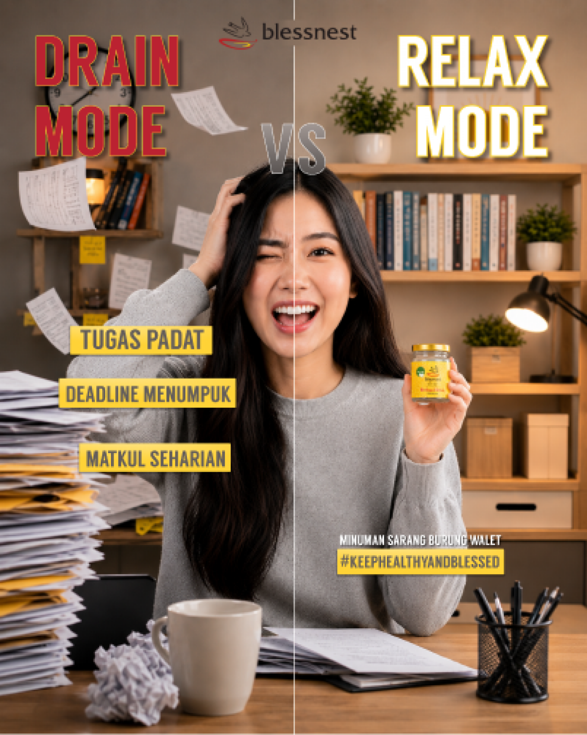 Drain Mode VS Relax Mode