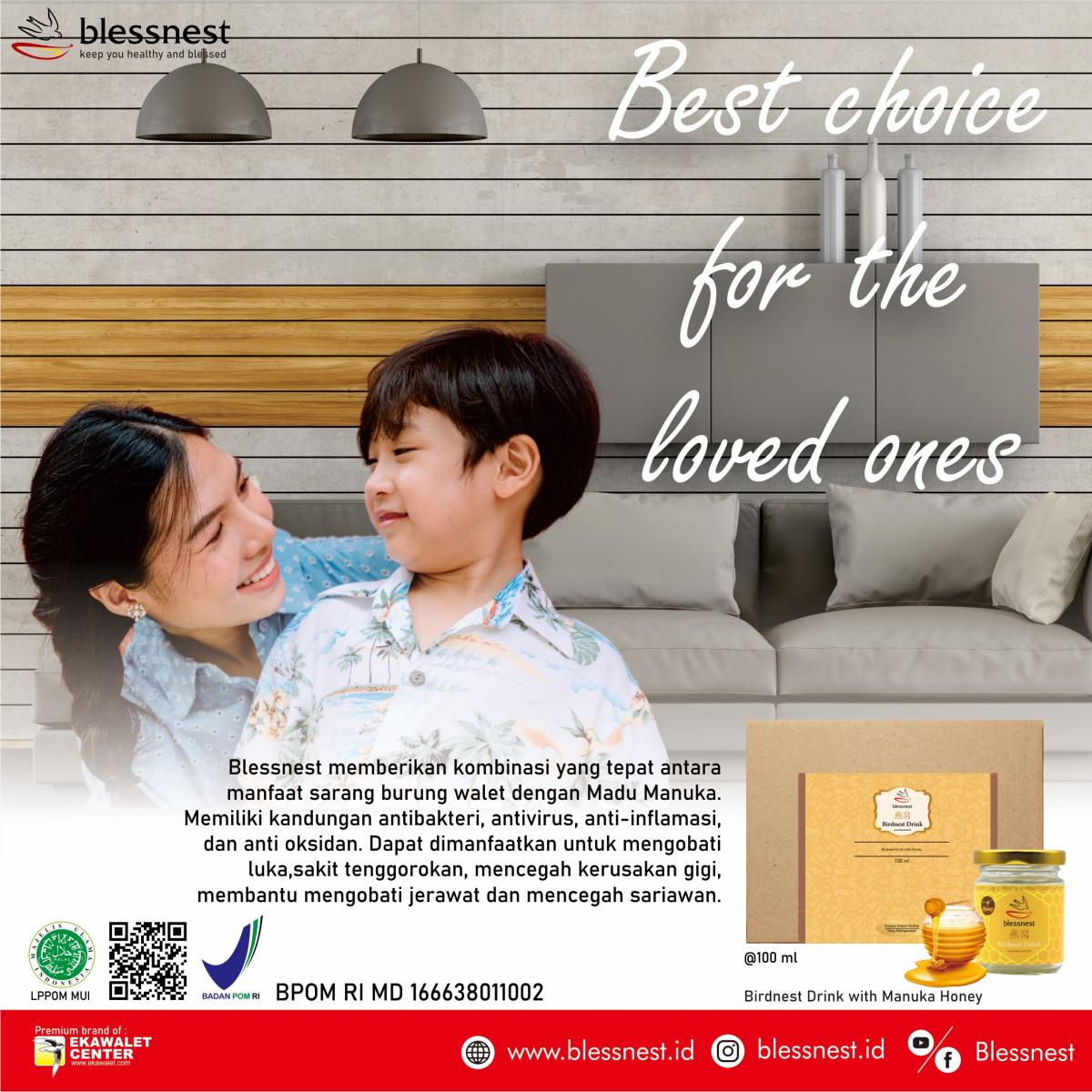 Lindungi Kesehatan Keluarga dengan Blessnest Drink Manuka Honey