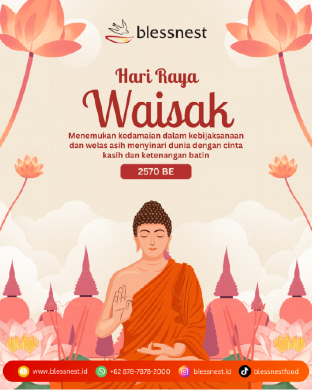 ð¸ Selamat Hari Raya Waisak 2570 BE ð¸